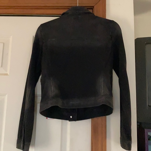 Black Denim Jacket - Picture 6 of 13
